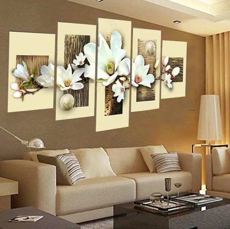 

hand-painted oil wall art Purple flowers water side home decoration abstract Landscape oil painting on canvas FL5-201