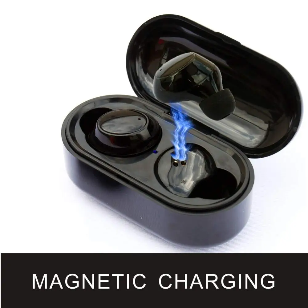 

Y1 TWS Bluetooth 5.0 True Wireless Earbuds Charging Case Included Sweatproof and Rainproof Earphones