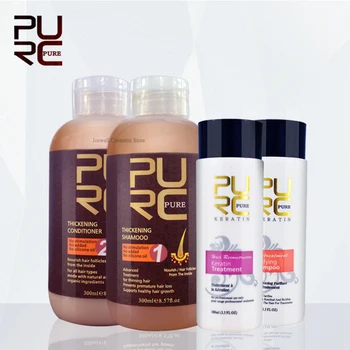 

Thickening Hair Shampoo And Hair Conditioner Set And Keratin Hair Treatment And Purifying Set