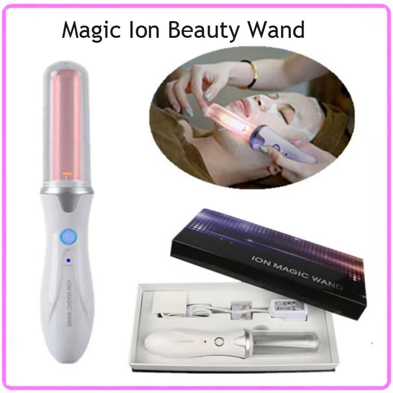 

Home Use Portable Skin Beauty Spa Bio Microcurrent Vibration Whitening Magic Ion Beauty Wand Massager Rechargeable
