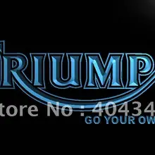 LG212-Triumph Go свой собственный светодиодный неоновый знак