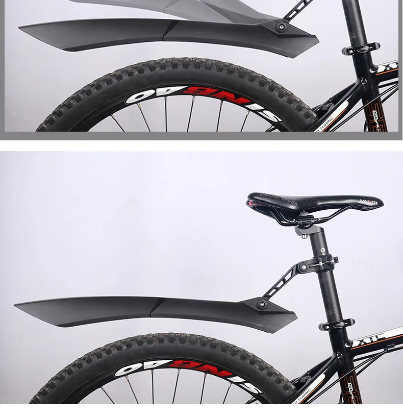 2 шт. грязевые крылья для горного велосипеда 24 26 27,5 29 дюймов переднее заднее Велосипедное крыло для велосипеда быстросъемное MTB Велосипедное крыло