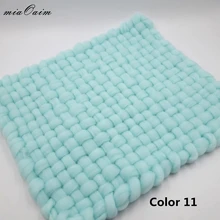45*40cm Handmade Blanket Newborn Baby Photography Props Receiving Blanket Basket Filler Stuffer Studio Fotografia Accessories handmade blanket for newborn baby photo props crochet rose flowers pink floral knitted receiving blankets photography props