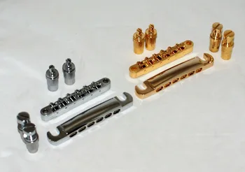 

12 STRING TUNE-O-MATIC GUITAR BRIDGE & STOP BAR TAILPIECE / ETC / GD / CR Chrome Tune-o-Matic Bridge & Stop Tail Bar for 12 Stri
