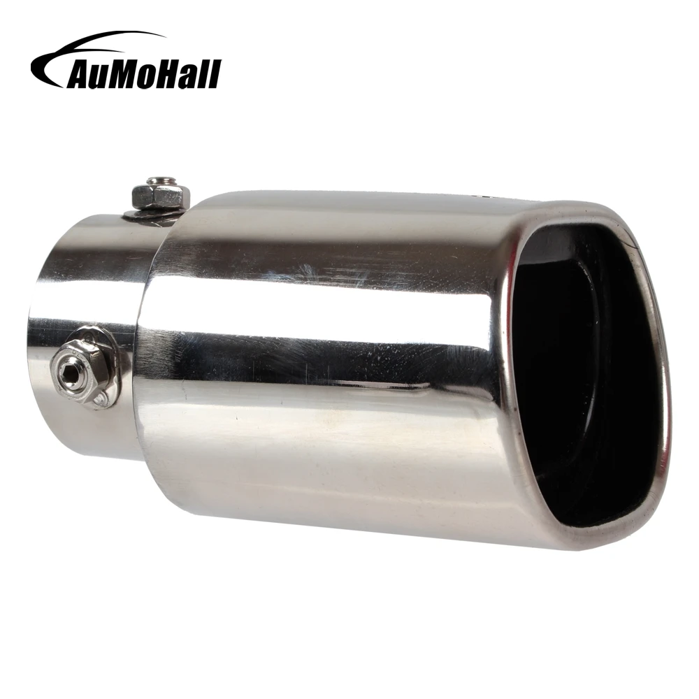 AuMoHall Car Styling Stainless Steel Tail Pipes Automobile Exhaust Pipe