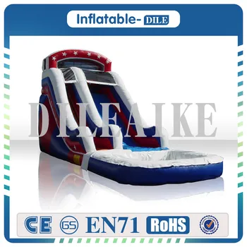 

Giant outdoor inflatable castle slide jumping bouncing 0.55mm PVC tarpaulin inflatable slide
