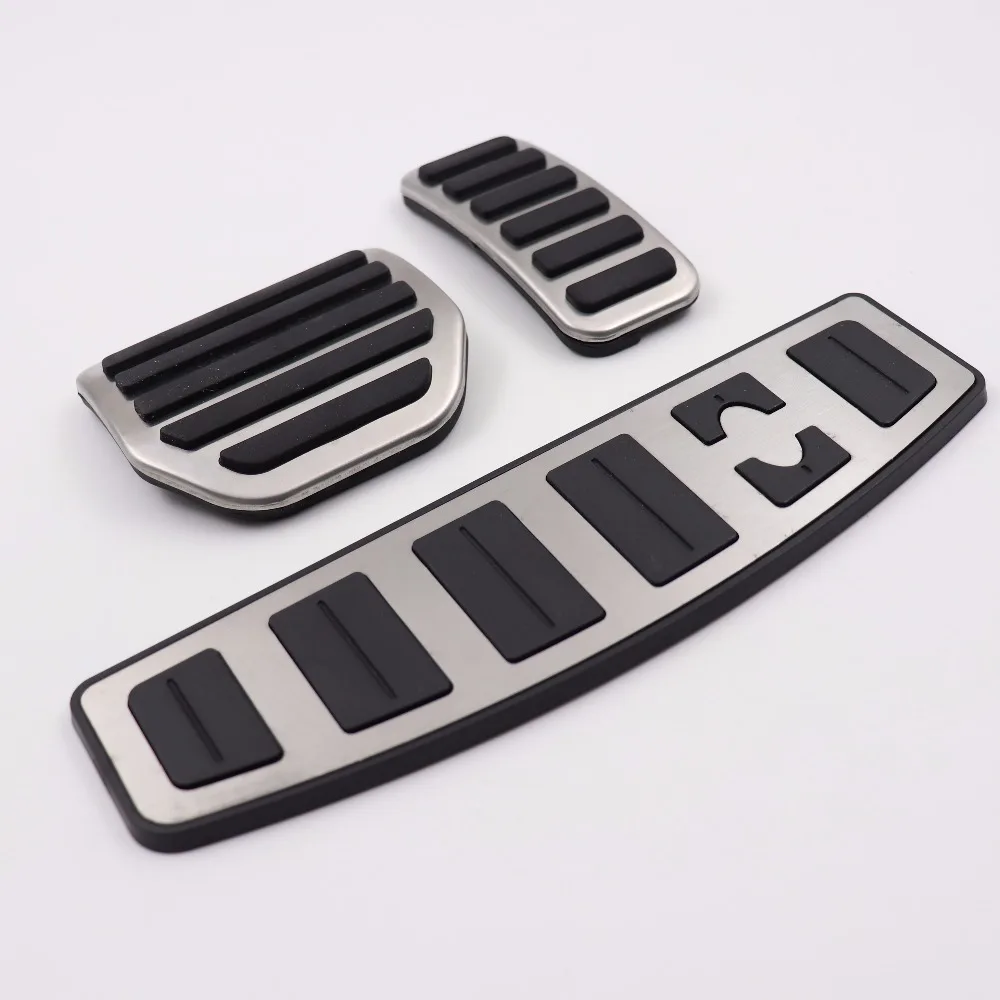 AT For Land Rover LR3 LR4 Discovery 3 4 Fuel Gas Brake Footrest Pedal Pad Plate