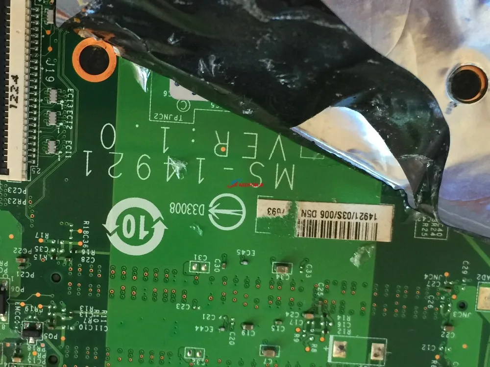 US $100.00 Original MS1492 MS14921 FOR MSI GE40 laptop motherboard with Graphics card Test OK free shipping