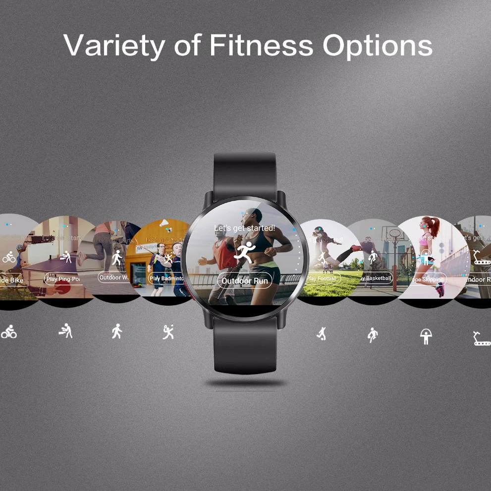 LEMFO LEM X Android Smart Watch Phone 4G LTE 1GB +