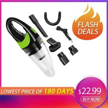 

2019 Newest Car Vacuum Cleaner Handheld 3 Colors 4000Pa Strong Suction Wet And Dry Use USB Vacuum Cleaner For Home And Car