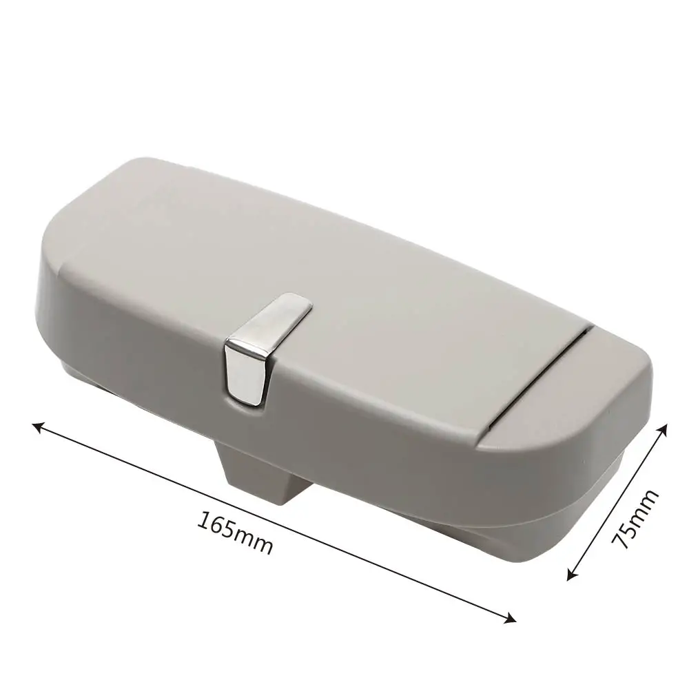 YOSOLO Car Glasses Case Sun Visor Clip Card Ticket Storage Stowing Tidying Sunglasses Holder Box Auto Accessories Organizer