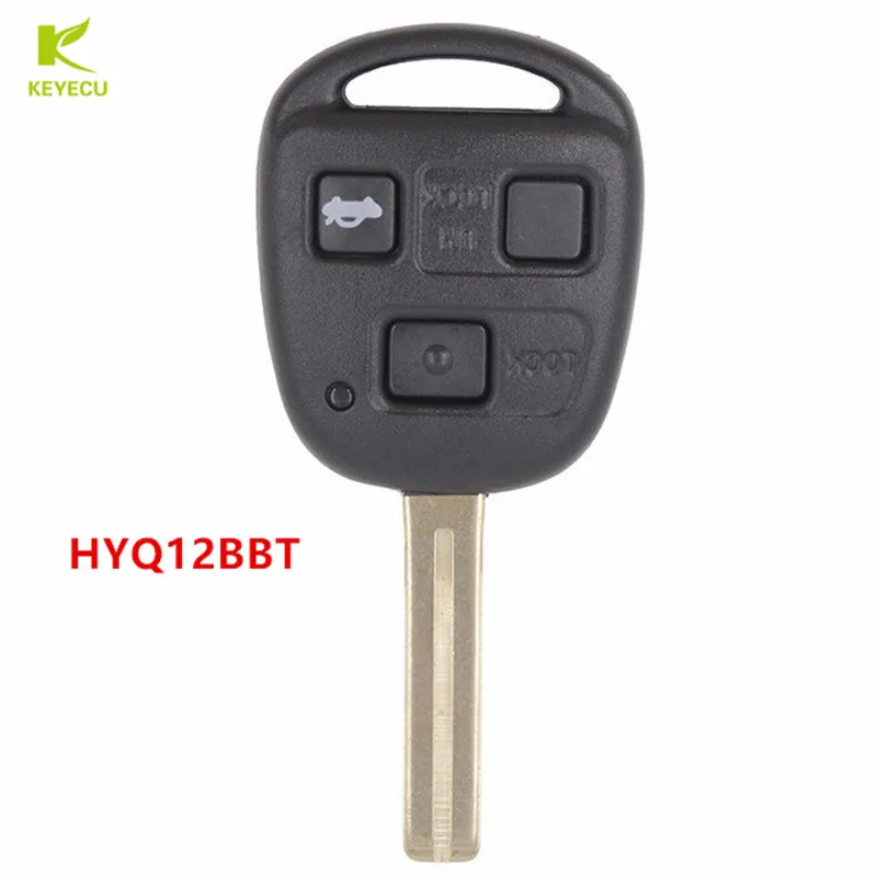 KEYECU New Replacement Remote Head Master Ignition Key Keyless Combo