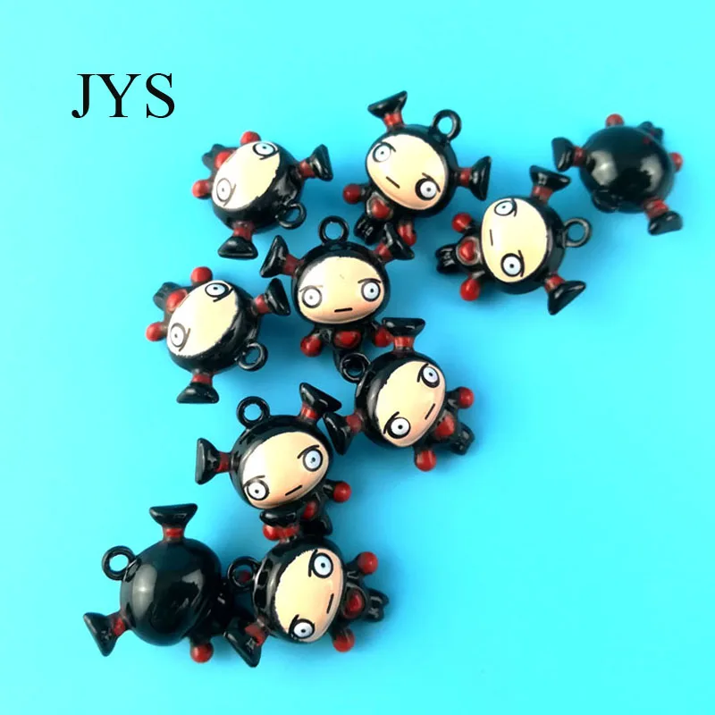 

HOT SALE 25MM 10PCS/LOT JINGLE BELLS CHARMS CHINA DOLL JINGLE BELLS CHAMRS FOR JEWELRY FINDING FOR BRACELET NECKLACE