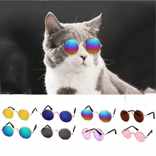 1 шт. очки для домашних животных кошачьи очки собачьи очки товары для домашних животных для маленьких собак кошачий глаз-одежда для собак Солнцезащитные очки Фото аксессуары в виде животных