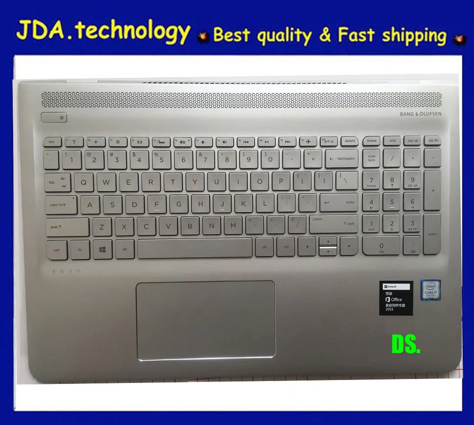 Wellendorff / Топ чехол для hp Envy 15-AS 15T-AS подлокотник для ноутбука США крышка клавиатуры верхний чехол Touc hp ad