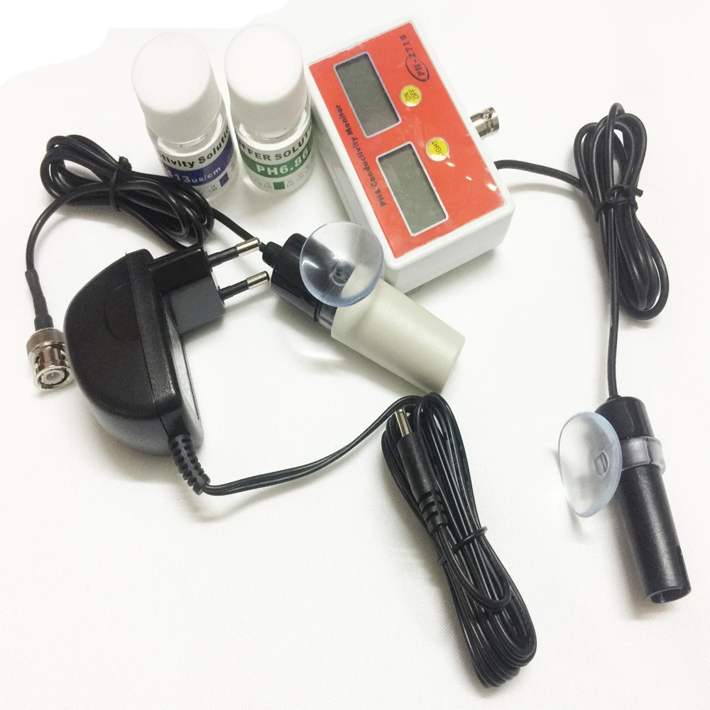 Aquarium 2 in 1 pH Meter conductivity meter 0.00 14.00PH,0 1999us/cm