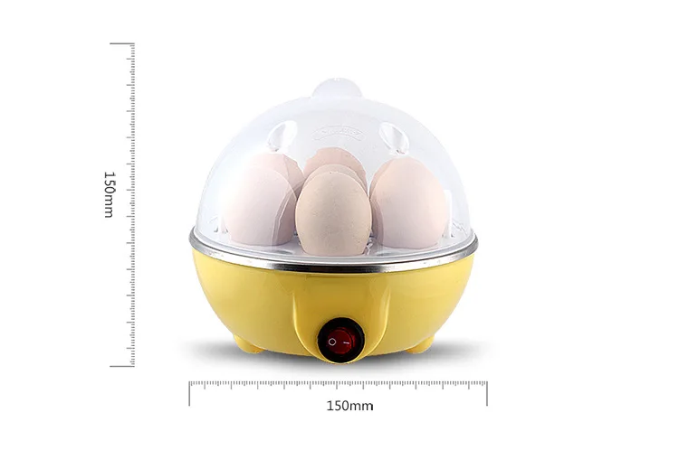 Электрическая многофункциональная электрическая яйцеварка с автоматическим отключением, 7 яиц, пароварка, кухонные принадлежности, принадлежности для завтрака