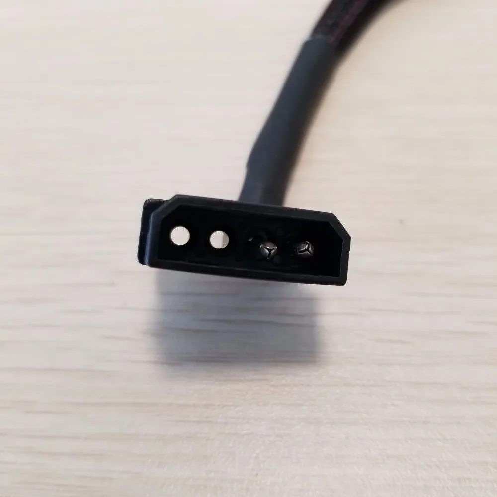 IDE Molex-4 ��Ʈ 3 �� ���� (2 �� ���̾�), 12V �� ��� �й�� ���� ���̺� �ڵ� 22AWG ���̾� 30cm PC diy��