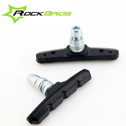 

ROCKBROS 1 Pair MTB Mountain Bike Ride Bicycle Cycling Braking V-Brake V Brake Pads Blocks Holders Durable Rubber Shoes 70mm