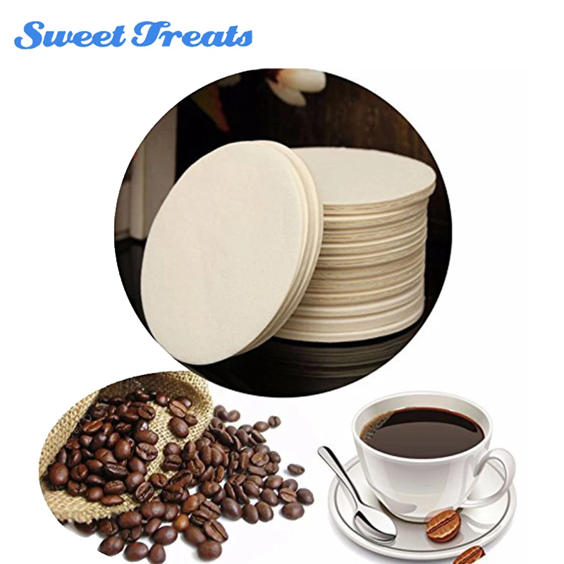 

Sweettreats 350Pcs Per Pack Coffee Maker Replacement Professional Filters Paper For Aeropress Tea Tools Kitchen Coffee Filters