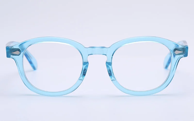 Круглые ацетатные оптические прозрачные очки, прозрачные линзы, очки, рамка с имитацией очков, ретро очки для близорукости, оптические очки для мужчин и женщин по рецепту