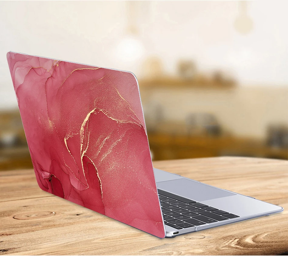 Чехол Sanmubaba с мраморной текстурой для Macbook Air Pro retina 11 12 13 15 с сенсорной панелью, чехол для ноутбука mac book 13,3 дюймов