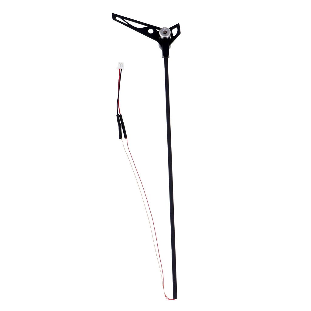 RC Toy Car Tail Boom Holder & Motor Kit Replacement for WLtoys V911S V966 Spare Parts