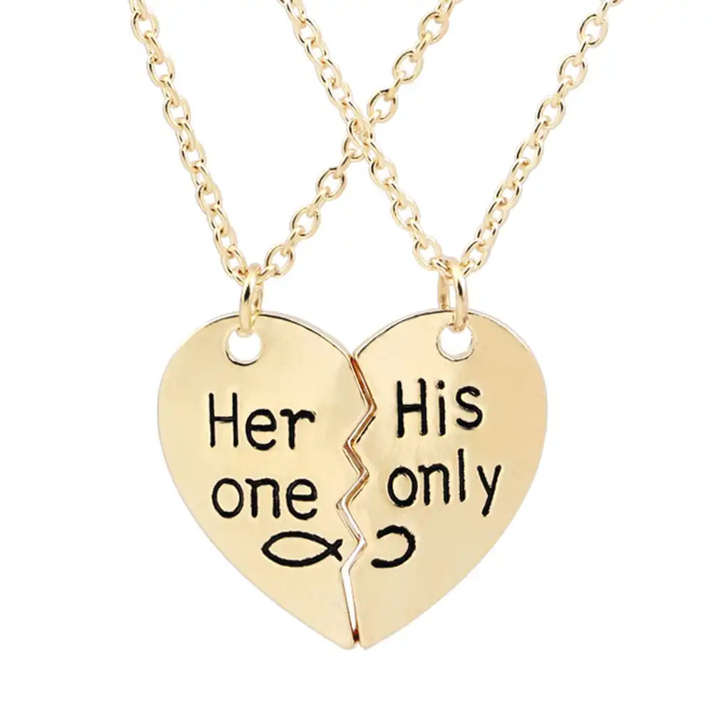 cheap heart necklace for girlfriend
