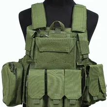 Американская облегченная модульная система переноски снаряжения Strike многофунциональный жилет(OD зеленый