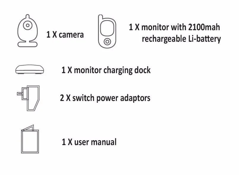 Радионяня Mnoitors A920 IR ночного видения Колыбельная температура монитор сенсорный ключ домофон VOX Система сигнал для кормления детские