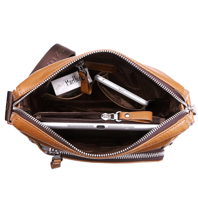 Trend Hot Mens Messenger Bag Men Leisure Business Single Shoulder Bag Computer Bag Casual Briefcase Brand Crossbody Bags T8009