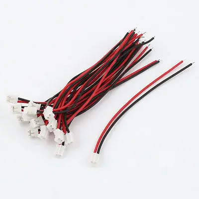 

17 Pcs 2.54mm Single End JST-XH Balance Plug Connector Extension Wire 4