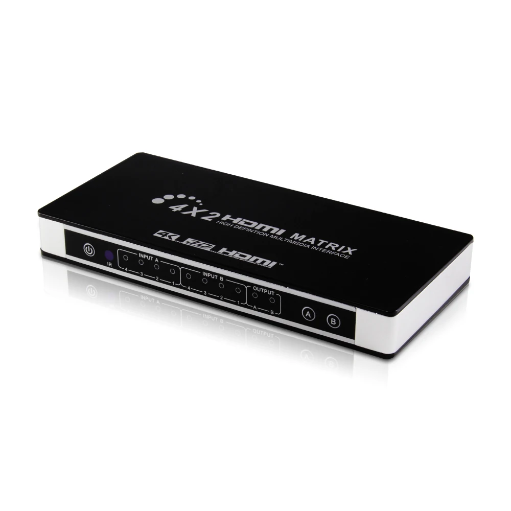 Matriz de Comutadores Compatível com Hdmi hd com Controle ir e Edi Full Remoto Suporta Áudio 1080p V1.4 - 3d 4k x 2k - Image 3