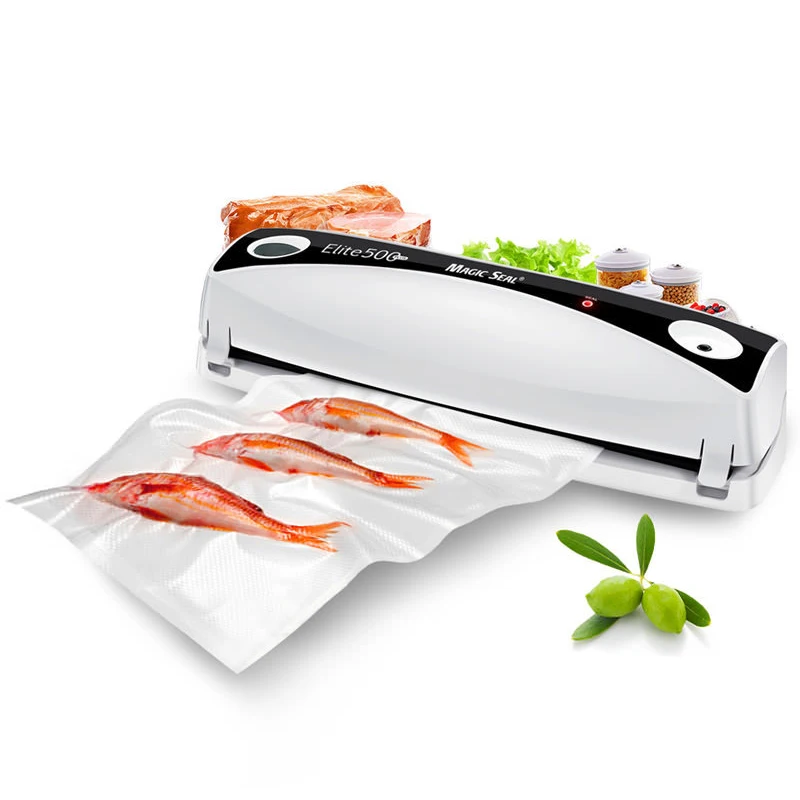 

Elite500 Electric Automatic Vacuum Sealer Packaging Sealing Machine Pumping Tea Plastic Bag Sealing Machine