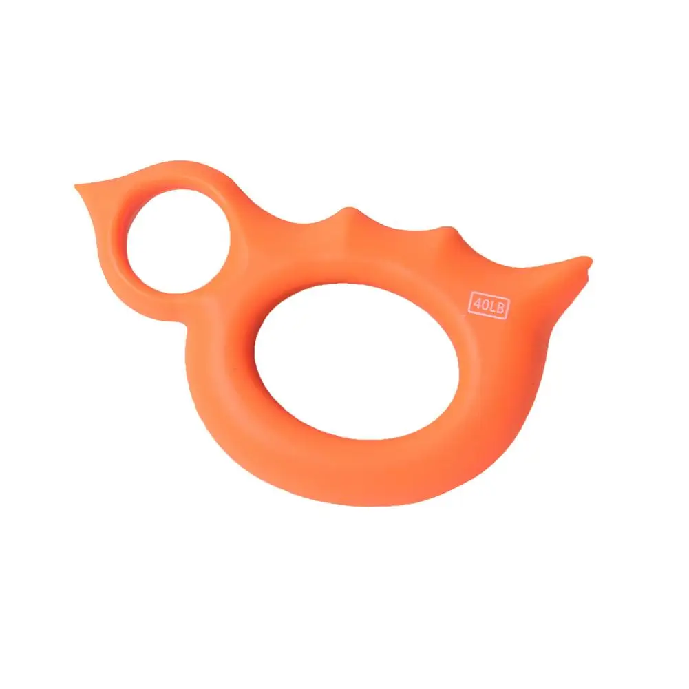 New Silicone Hand Grip Ring Strengthener Finger Grip Forearm Exercise Stretcher Bird Shape Ring For Men And Women portable