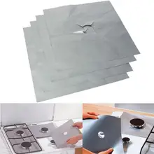 2/1 шт. защитное покрытие для газовой плиты многоразовая газовая плита крышка горелки вкладыш коврик огня от защемления подставки Кухня Специализированные инструменты