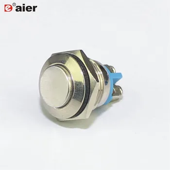 

40PCS GQ-16H 16mm high round screw terminals push button reset switch