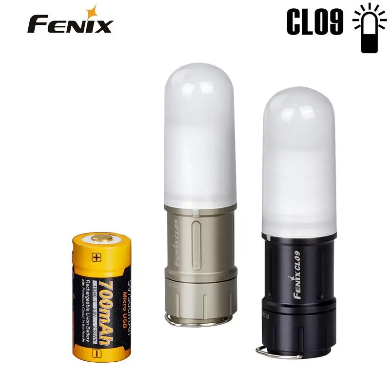 

Fenix CL09 Camping light 200 Lumens camping lantern equipment lamp with 16340 battery