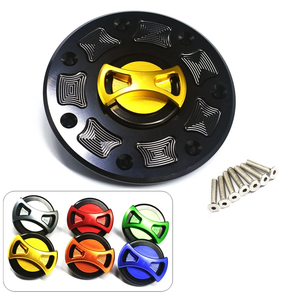 Крышка топливного бака мотоцикла с ЧПУ для KAWASAKI ZRX1100 ZX ZZR 600 1100 Ninja 250 250R 500 500R EX GPZ 750