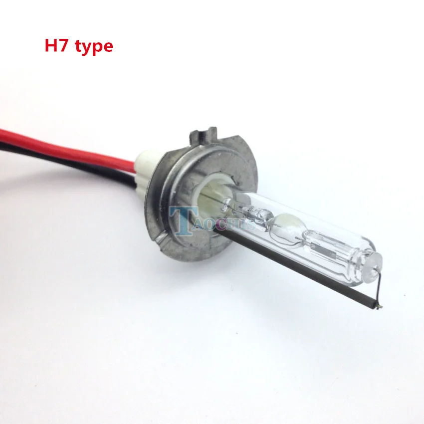 Taochis 12V 100W HID ксеноновые лампы H1 H3 H7 H8 H9 H11 9005 9006 880 881 автомобилей головной светильник замена лампы быстрый старт 6000k