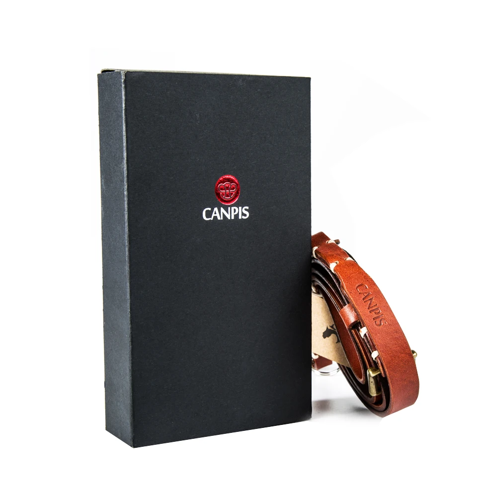 CANPIS регулируемый коричневый и черный кожаный ремешок для камеры с поддержкой плеча для микро цифровой камеры