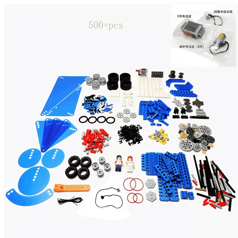 

Compatible with MOC 9686 spare parts domestic technology building blocks mechanical teaching aid set motor battery box