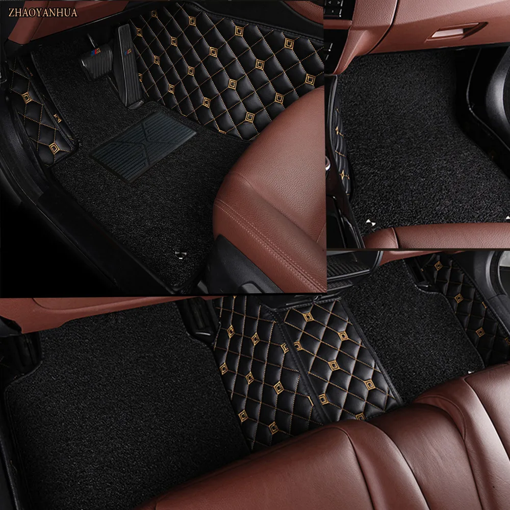 ZHAOYANHUA Car floor mats for Nissan Rouge X trail Murano Qashgai