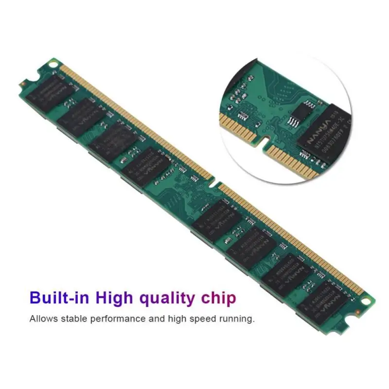 DDR2 2G 667MHz PC2-5300 оперативная память для рабочего стола 240Pin плата модуля