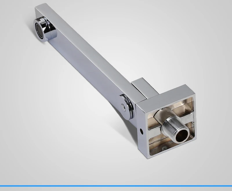 hm 180 Degree Folding Shower Faucets Spout Filler Solid Brass Split-type Bibcocks Basin Faucet Mixer valve Spout & Tap Aerator (10)