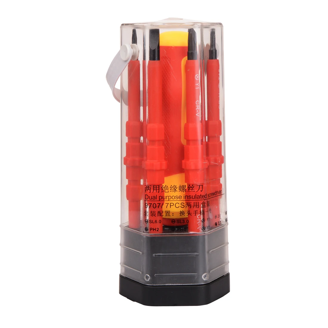 

7 pieces Of Insulated Screwdriver Set multitool Precision Screwdriver Bits With Magnetic Electrician Special Tools