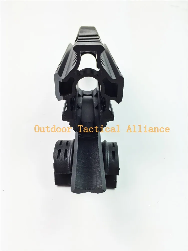 Airsoft Tactical AK 74U Airsoft Quad Ris Rail Scope Mount Handguard Rail 12 шт. Picatinny Чехлы для охоты аксессуары для стрельбы