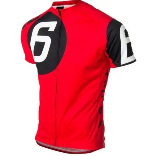 Две шесть 6 Легкий Vélo мужчин велоезда по дорогам на MTB рубашка велосипедов с коротким рукавом Майо Ciclismo Спортивная одежда для велосипеда - Цвет: 010
