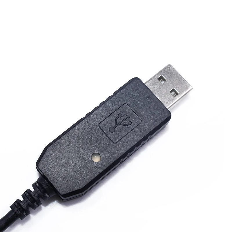 Оригинальный Портативный USB зарядный кабель Baofeng с индикатором и светильник для