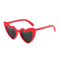 LIKEU'S брендовые дизайнерские Винтажные Солнцезащитные очки Мода, любовь, сердце солнцезащитные очки женские милые сексуальные ретро в